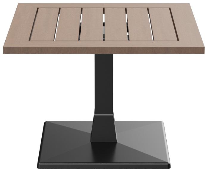 Abbildung Table basse Modular T Seitenansicht