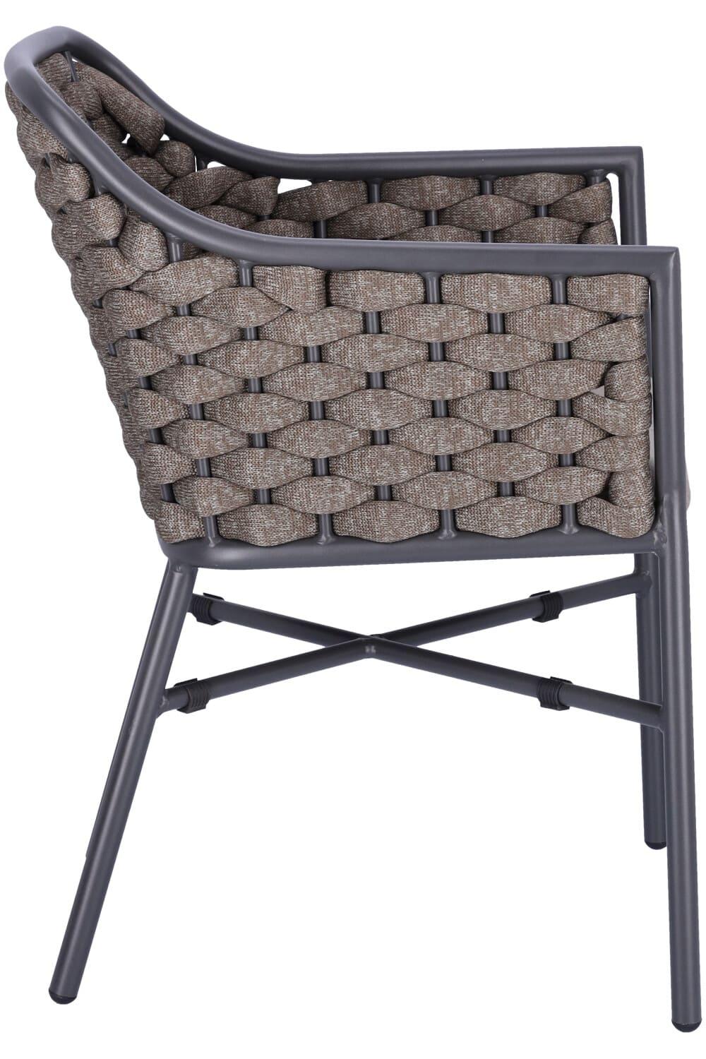 Abbildung arm chair Gitte Seitenansicht