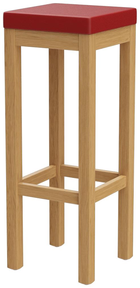 Abbildung Barhocker Delu Schrägansicht