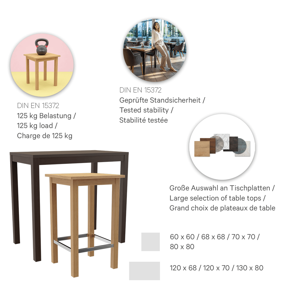 Abbildung Table haute Dunia