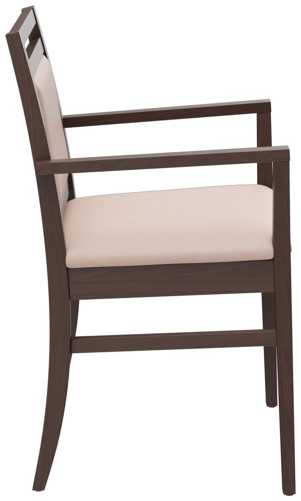 Abbildung Chaise à accoudoirs Liah Seitenansicht