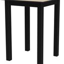 Abbildung halbhoher Tisch Dunia Schrägansicht