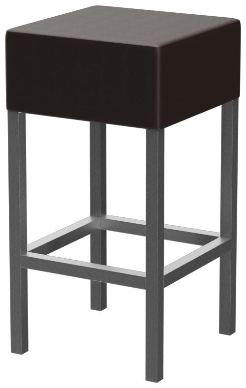 Abbildung halbhoher Hocker Yes Schrägansicht