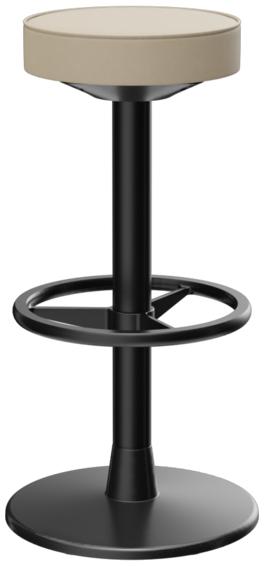 Abbildung Barhocker Modular S Seitenansicht