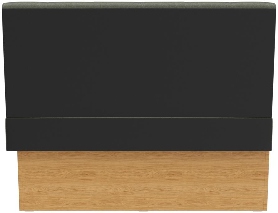 Abbildung Abschlusselement rechts 120cm Hester Rückansicht