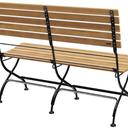 Abbildung 2-Sitzer-Bank Valentin Schrägansicht