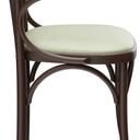 Abbildung Chaise à accoudoirs Greta Seitenansicht