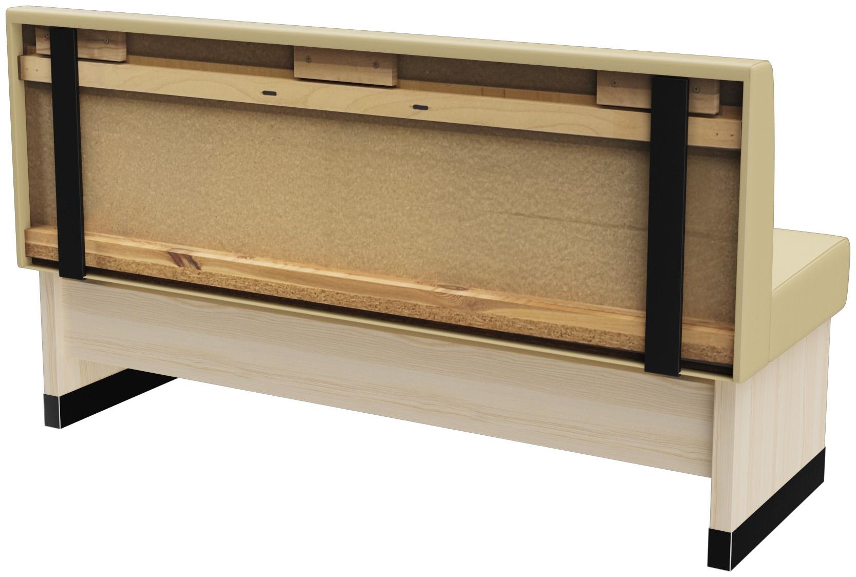 Abbildung Einzel-/Grundelement 150 cm H-Line Schrägansicht