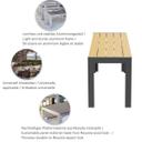 Abbildung 2-Sitzer-Bank Risa