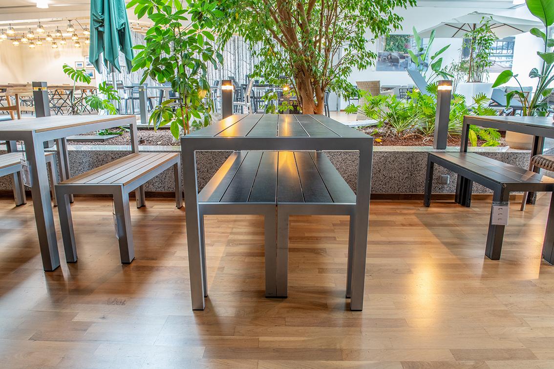 Abbildung 3-Sitzer-Bank Torger Ambiente