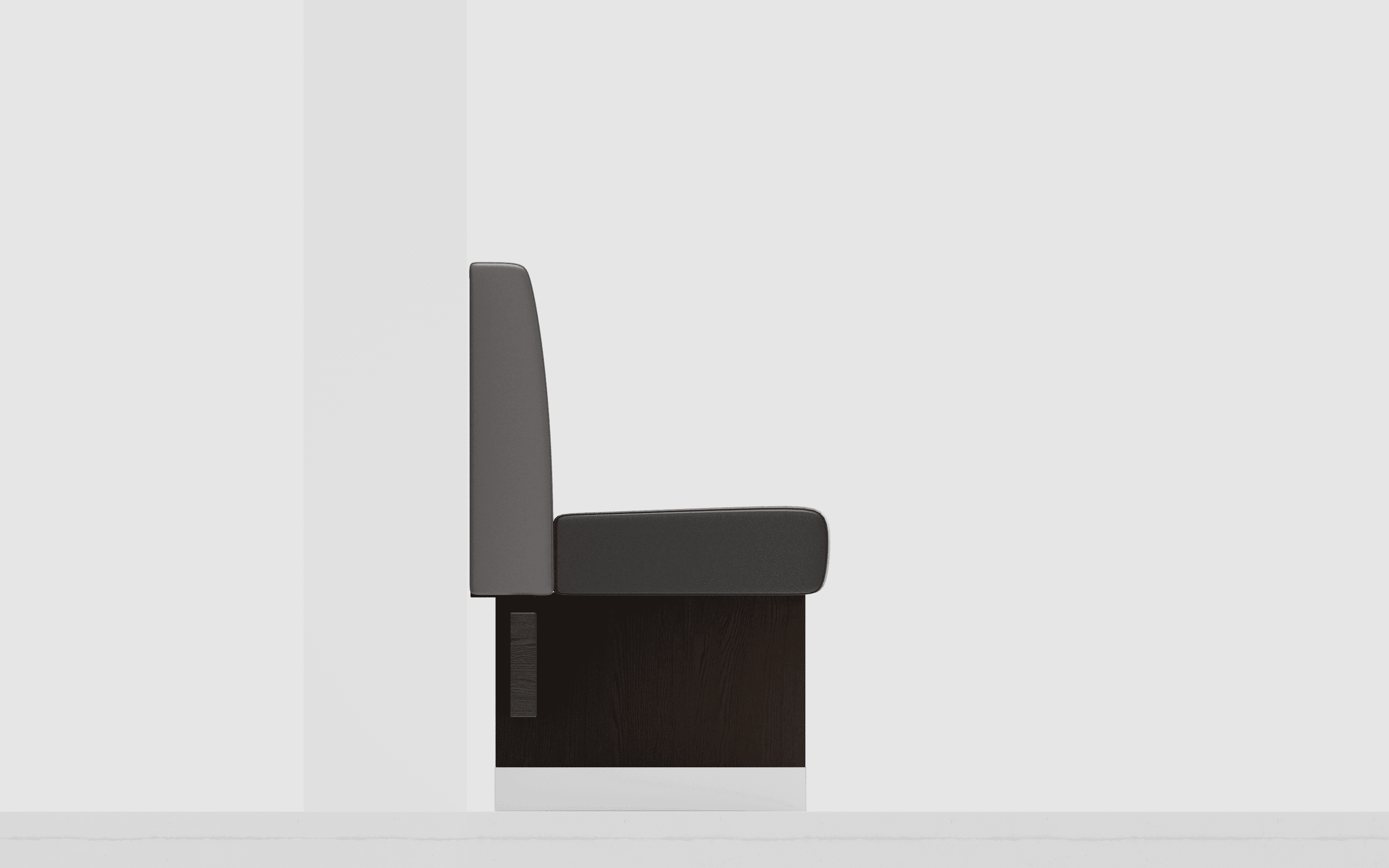 Abbildung Anbau-/Abschlusselement 150 cm H-Line Detailansicht