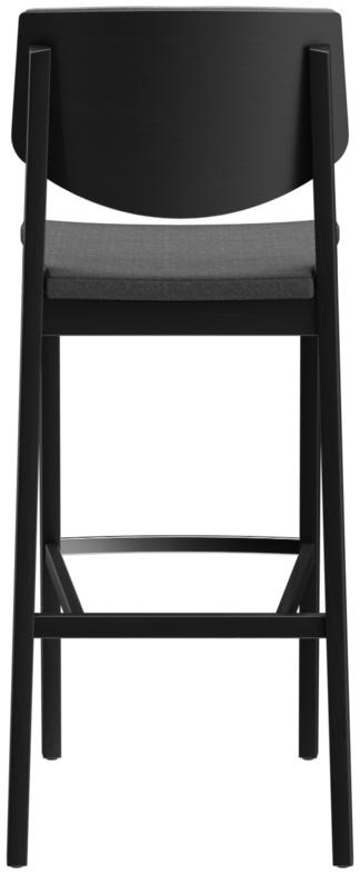 Abbildung bar stool Quorum C Rückansicht