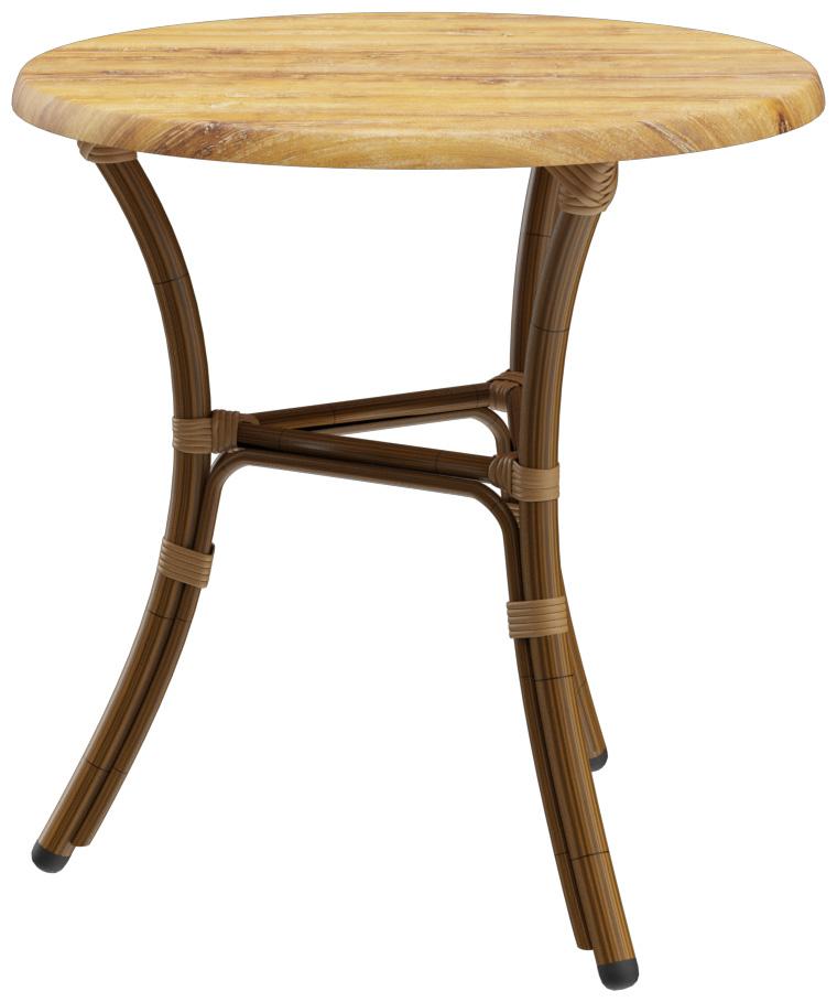 Abbildung Table à manger Marysol Rückansicht