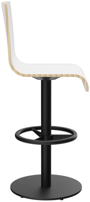 Abbildung bar stool Kerst S Seitenansicht