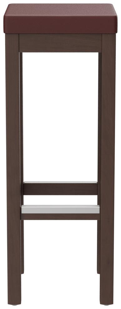 Abbildung bar stool Delu Seitenansicht