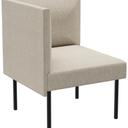 Abbildung Eck-/Abschlusselement links Tuya B Schrägansicht