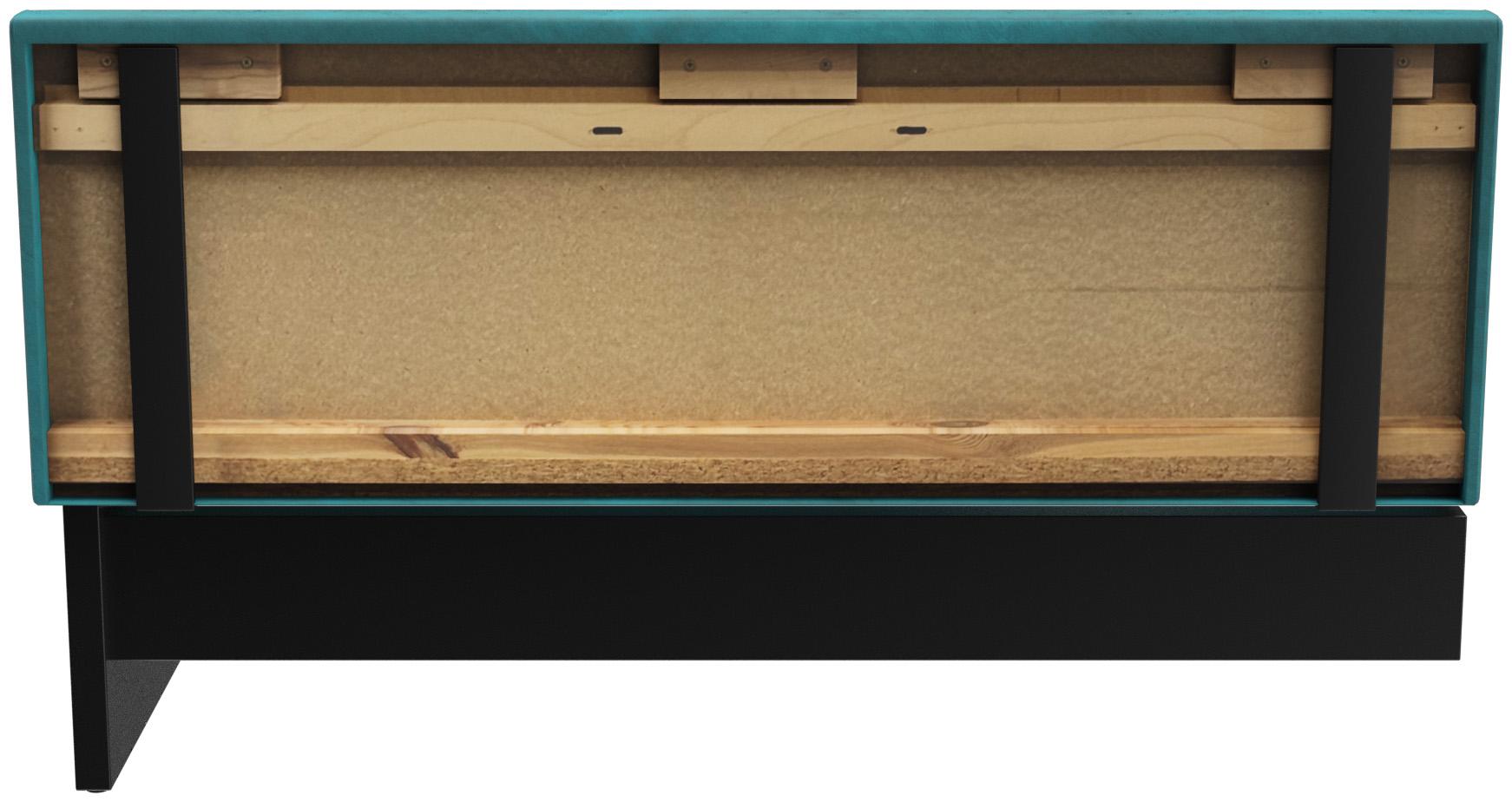 Abbildung Anbau-/Abschlusselement 150 cm H-Line Rückansicht