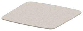 Abbildung Seat cushion Felt pad Schrägansicht