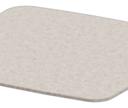 Abbildung Seat cushion Felt pad Schrägansicht