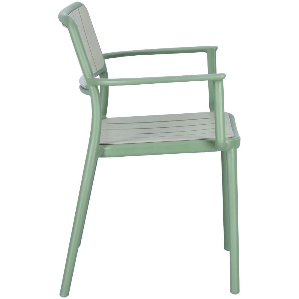 Abbildung Chaise à accoudoirs Elron Seitenansicht