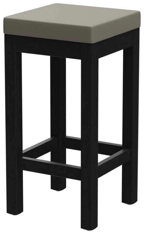 Abbildung medium-high stool Delu Schrägansicht