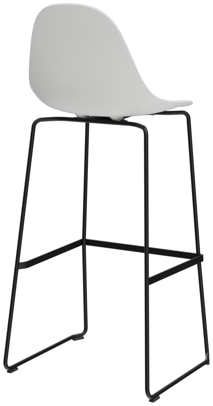 Abbildung bar stool Yoko Schrägansicht