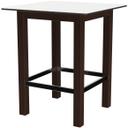 Abbildung halbhoher Tisch Dunia Schrägansicht