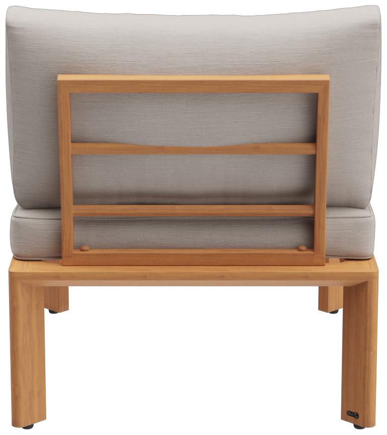 Abbildung 1-Sitzer-Element Lorcan Rückansicht