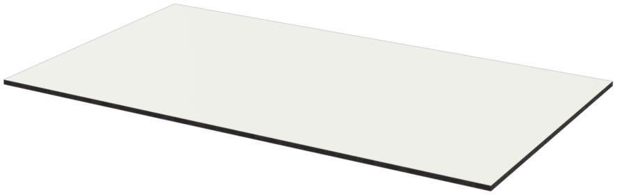 Abbildung Tischplatte Compact Slim Schrägansicht