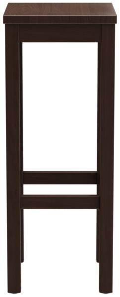 Abbildung bar stool Delu Rückansicht