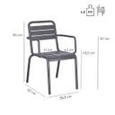Abbildung arm chair Heco