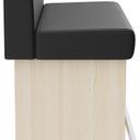 Abbildung Einzel-/Grundelement 100 cm H-Line Seitenansicht