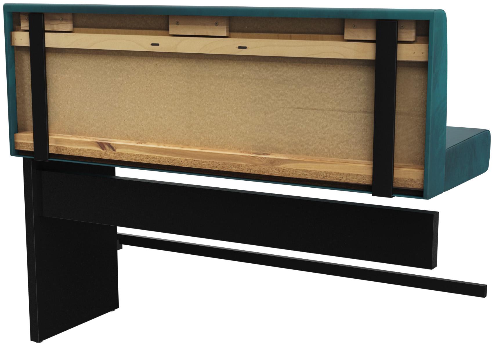 Abbildung Anbau-/Abschlusselement 150 cm H-Line Schrägansicht