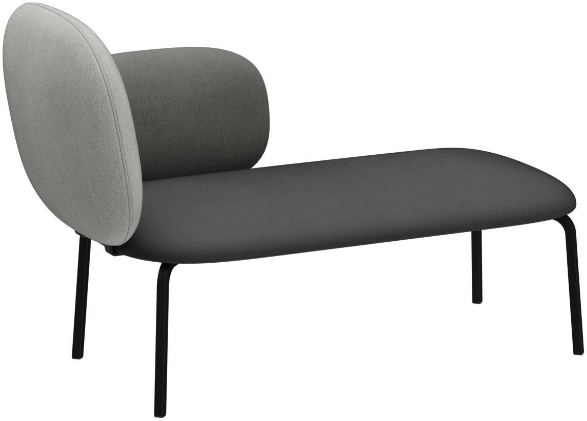 Left-hand facing chaise longue Liberty