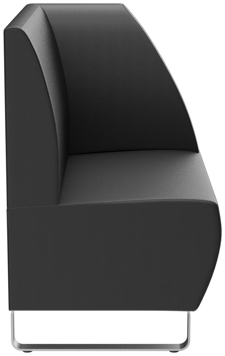 Abbildung Abschlusselement rechts D-Line Seitenansicht