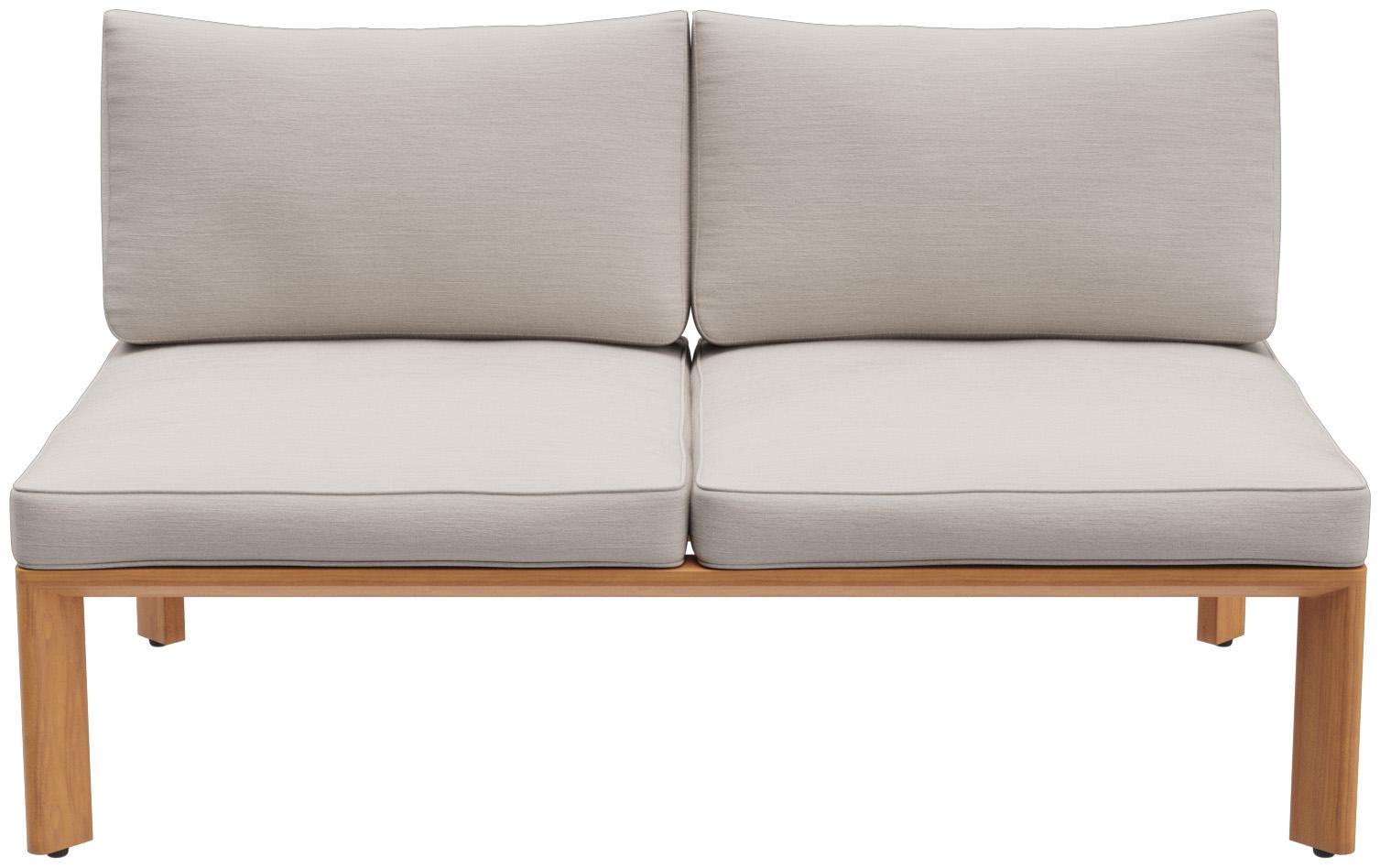 Abbildung 2-Sitzer-Element Lorcan Vorderansicht