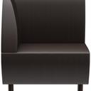 Abbildung Abschlusselement links D-Line Vorderansicht