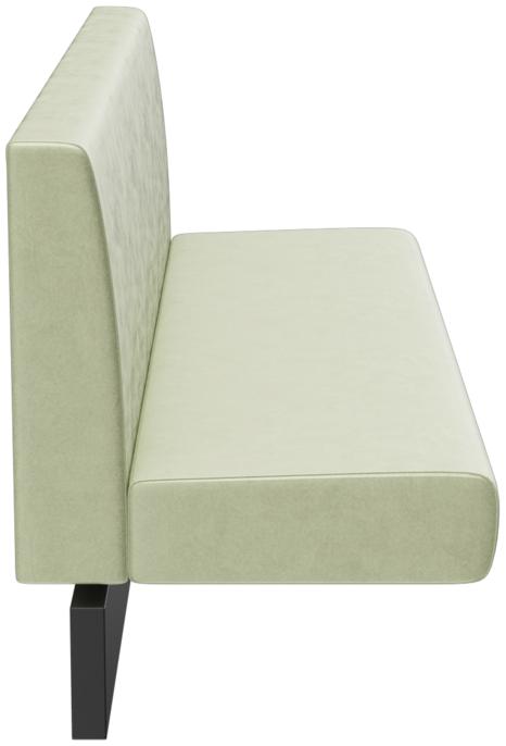 Abbildung Extension/end element 150 cm H-Line Seitenansicht