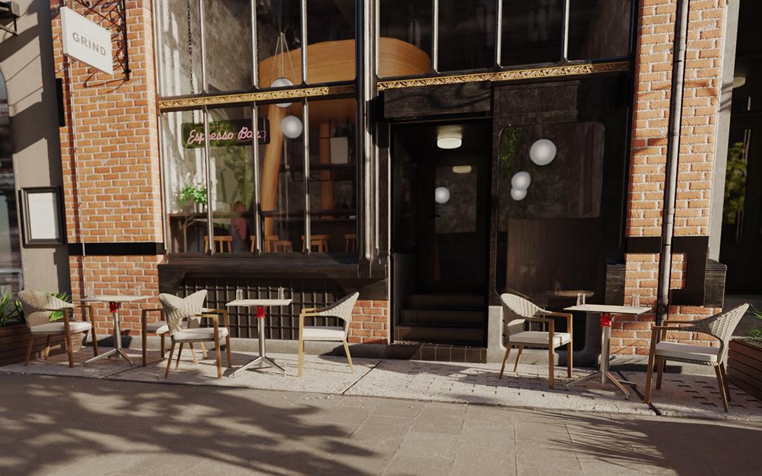 Abbildung Chaise à accoudoirs Maveno Ambiente