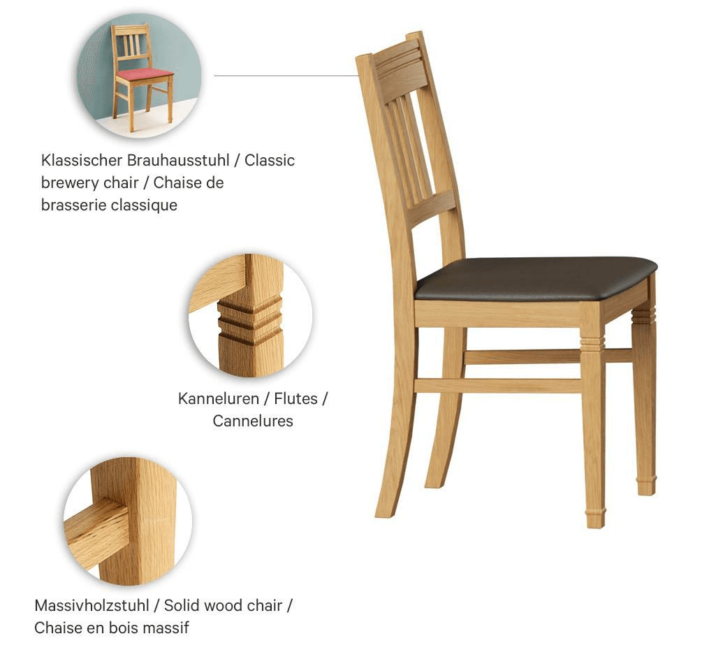 Abbildung chair Tungsten