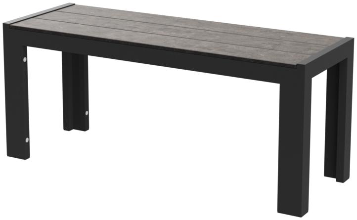 Abbildung 2-seater bench Gates Schrägansicht