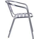 Abbildung Chaise à accoudoirs Helli Seitenansicht