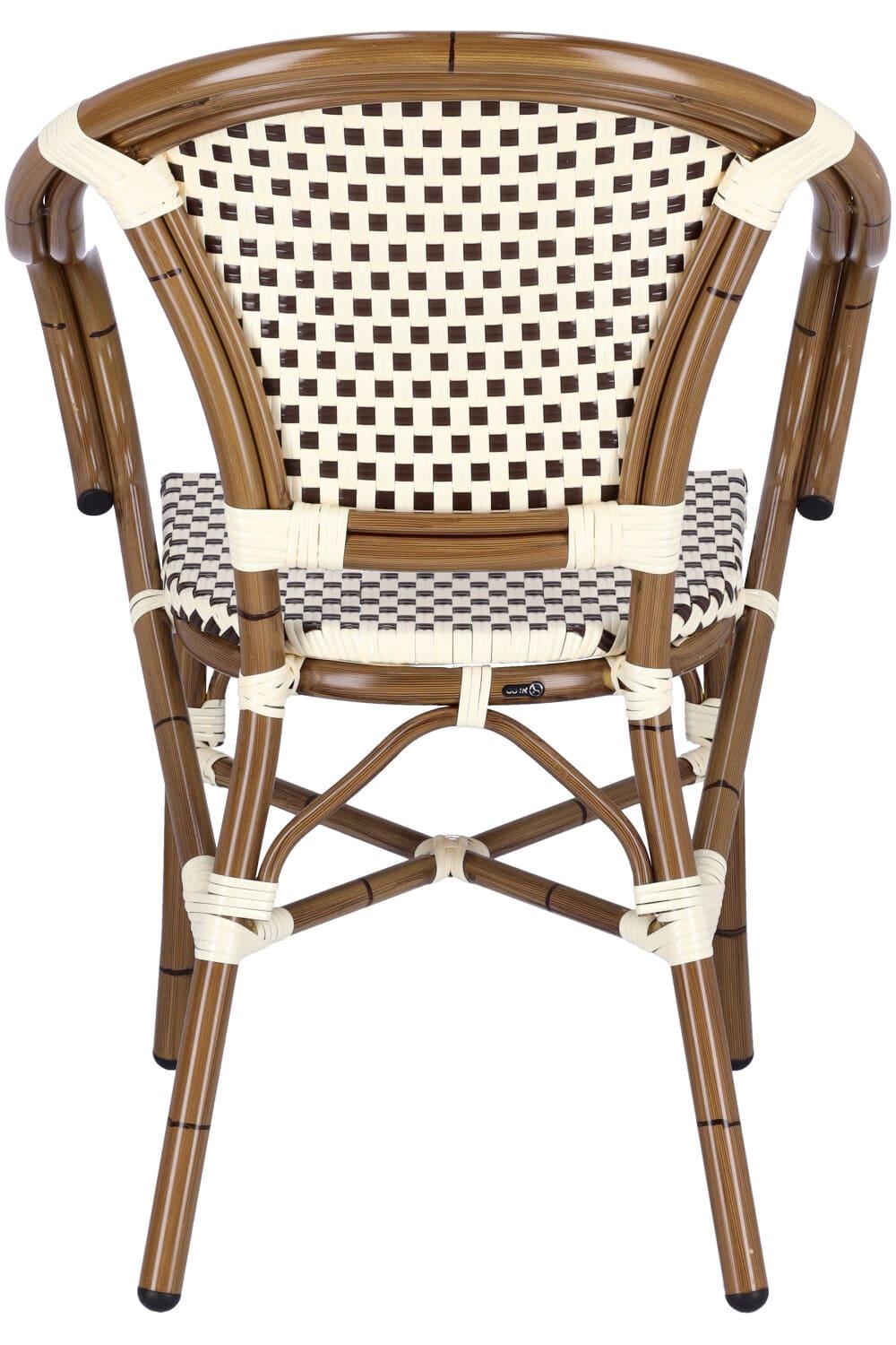 Abbildung Chaise à accoudoirs Morris Rückansicht