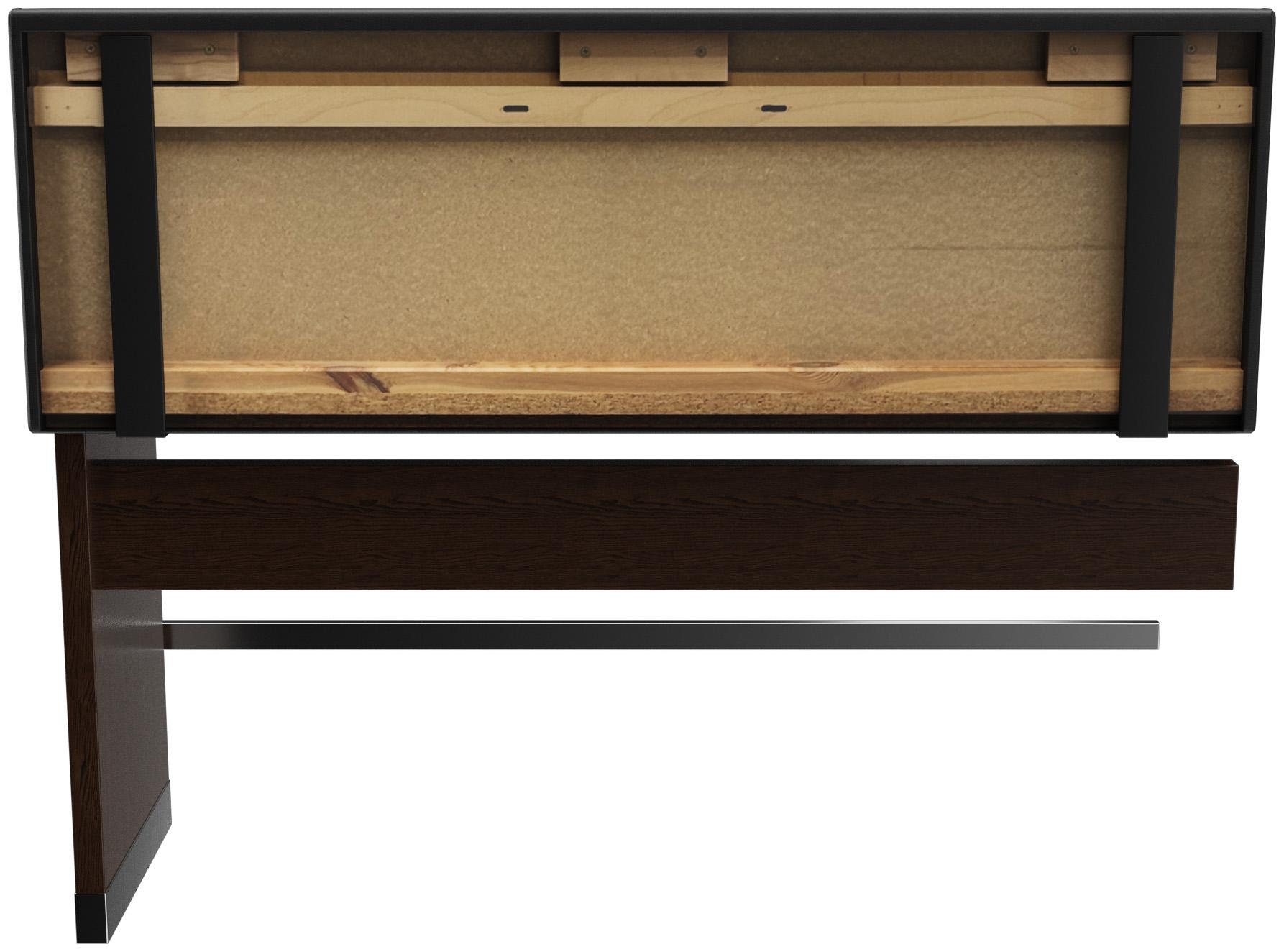 Abbildung Anbau-/Abschlusselement 150 cm H-Line Rückansicht