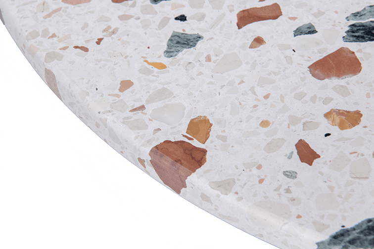 Abbildung Tischplatte Gano Terrazzo