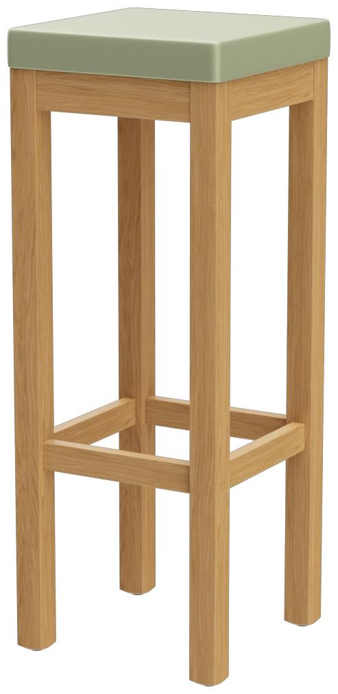 Abbildung Barhocker Delu Schrägansicht