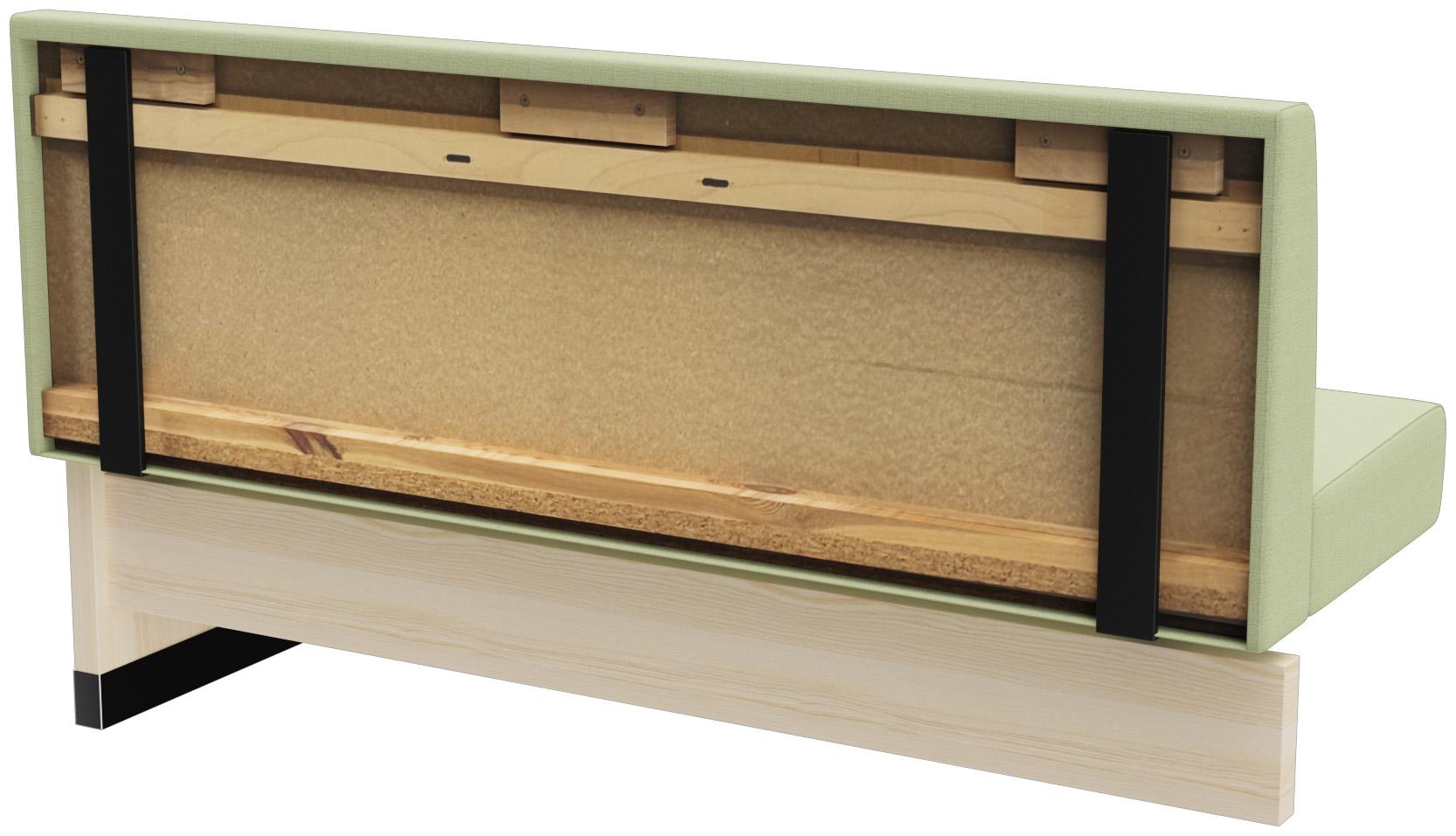 Abbildung Anbau-/Abschlusselement 150 cm H-Line Schrägansicht