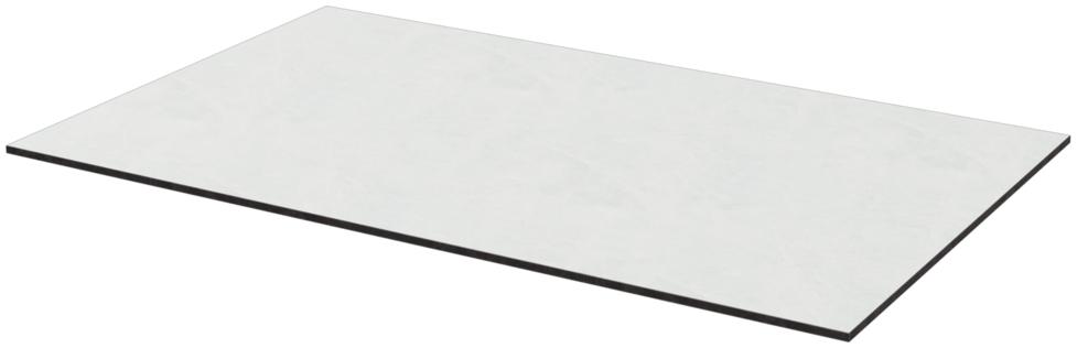 Abbildung Tischplatte Compact Slim Schrägansicht