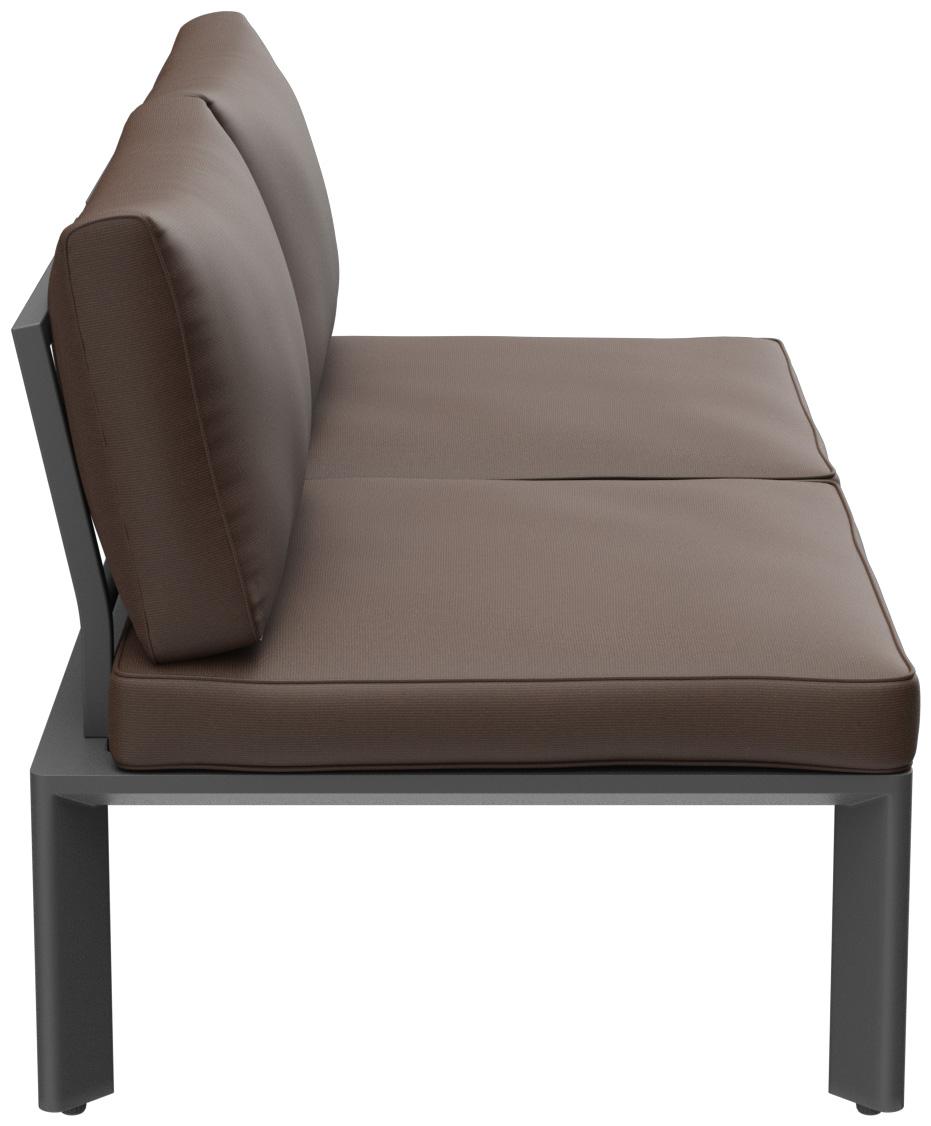 Abbildung 2-Sitzer-Element Lorcan Seitenansicht