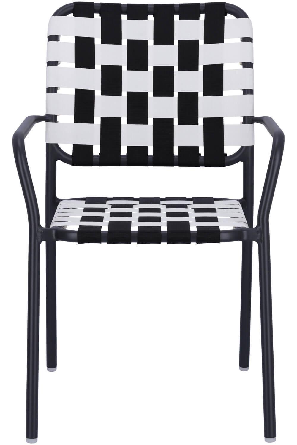 Abbildung Chaise à accoudoirs Brigo Vorderansicht